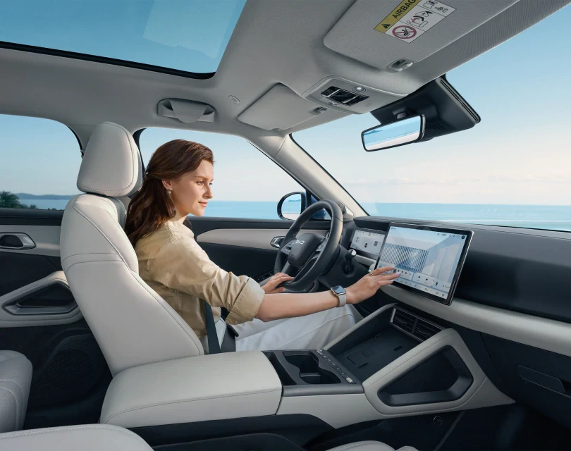 Minden ülésnél tágas a tér